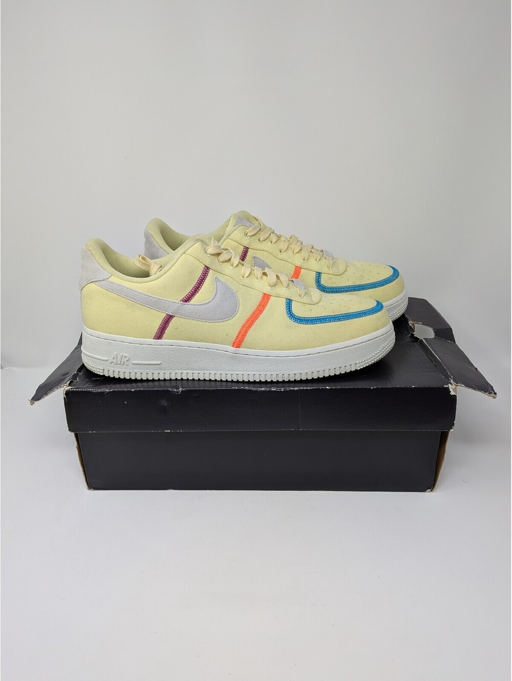 Nike Women’s Air Force 1 ’07 LX Life Lime Photon Dust Size 12 CK6572-700